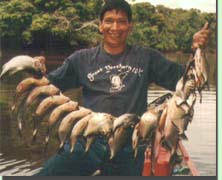 Orlando  and the morning's catch